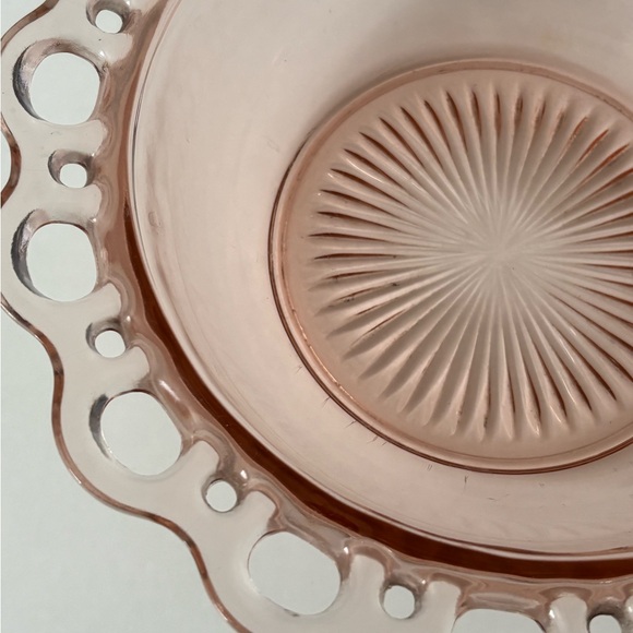 Anchor Hocking old colony pink depression glass bowl - Picture 3 of 13